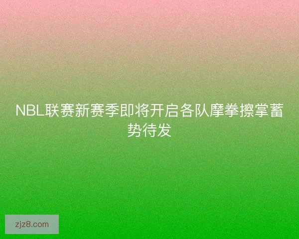 NBL联赛新赛季即将开启各队摩拳擦掌蓄势待发